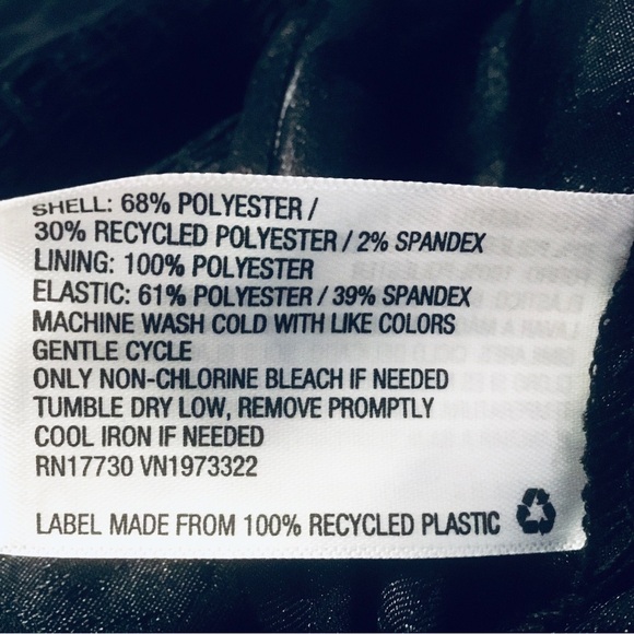 Wild Fable Womens Silky Black Mini Dress Sexy Short Side Ruched Smocked Back M - Picture 12 of 12